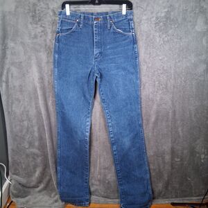 NWOT Wrangler 936 Cowboy Cut Slim Fit Pre Washed Jeans Mens 30x36 Inseam 35